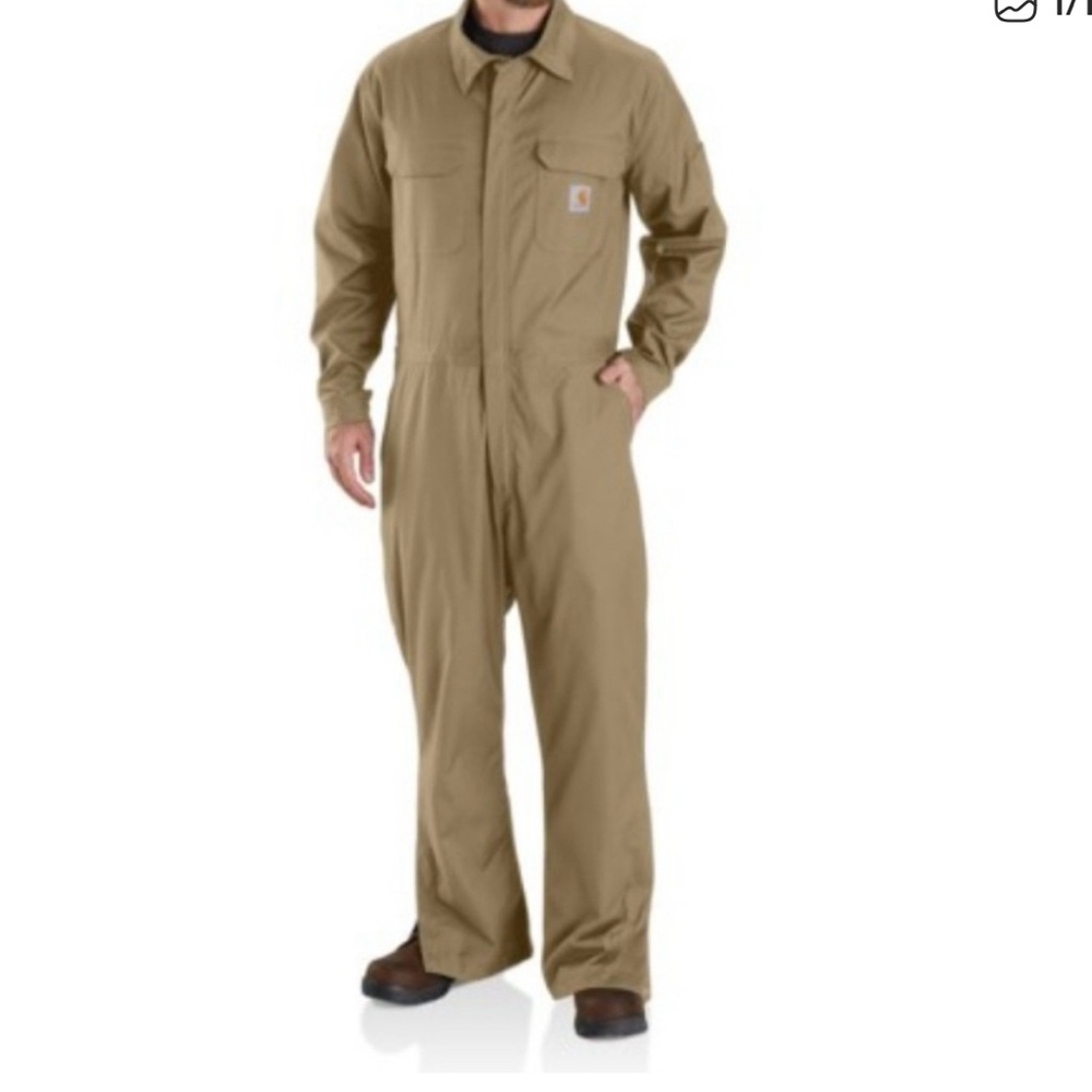 Carhartt Men's RUGGED FLEX® CANVAS COVERALL
